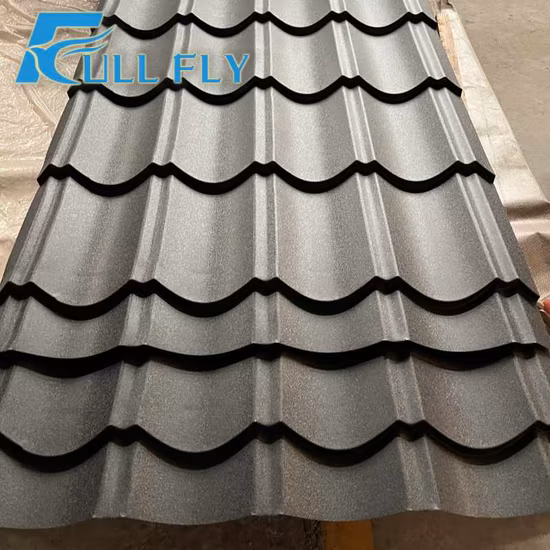 Hoja coloreada modificada para requisitos particulares de la techumbre de la fibra de vidrio del material de construcción de la PC GRP FRP