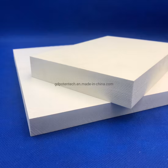 Material de corte CNC de hoja de plástico de tablero de espuma de PVC impermeable