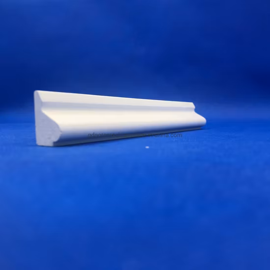 Material de construcción impermeable blanco del moldeado del casquillo base del molde del PVC para la decoración de la casa